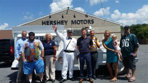 Hershey motors - Keep your vehicle powered with a new battery at Hershey Motors. Our team of service technicians are ready to install the right battery for your vehicle today. Hershey Motors; Call Now 610-857-5283; Service 610-857-5283; 3370 E Lincoln Hwy Parkesburg, PA 19365; Service. Map. Contact. Hershey Motors. Call 610-857-5283 Directions.